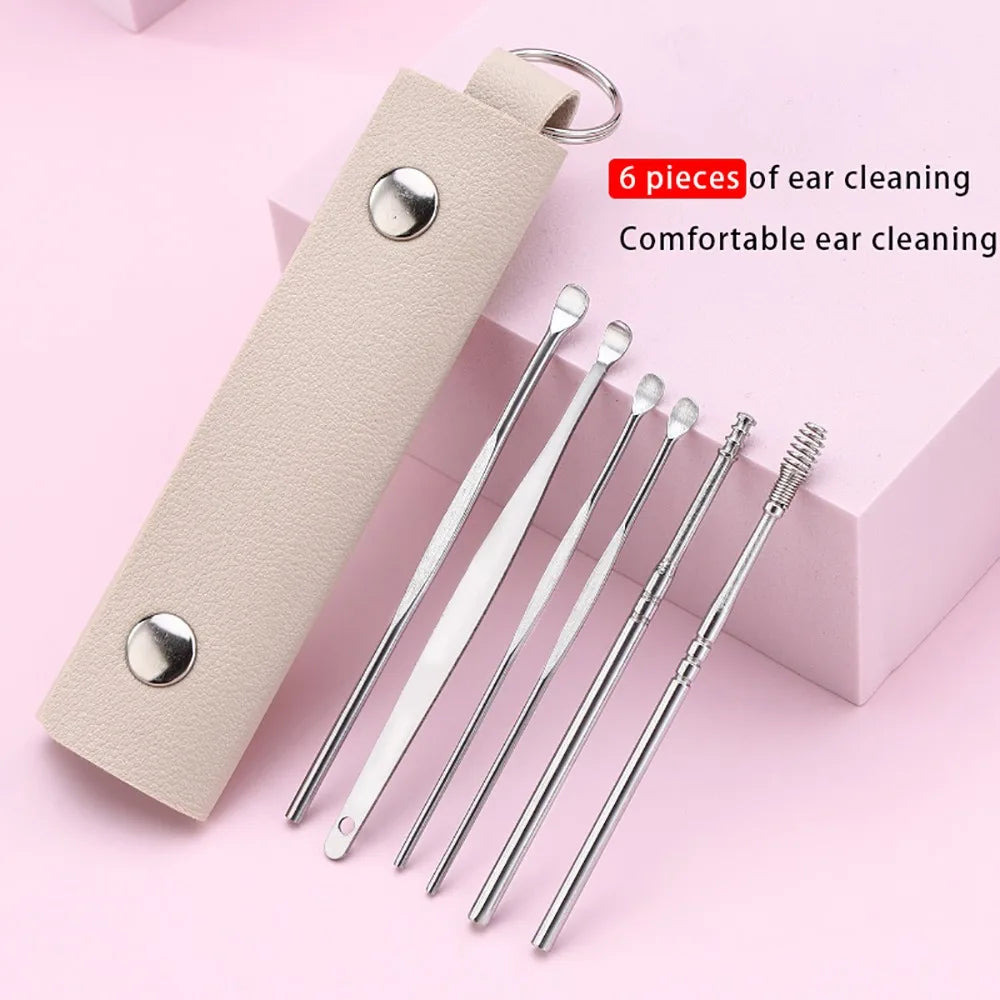 Hot 6/10Pcs Portable Manicure Sets Pedicure Kits Nail Clipper Set Personal Care Tools Gift for Relatives Friends Families Travel