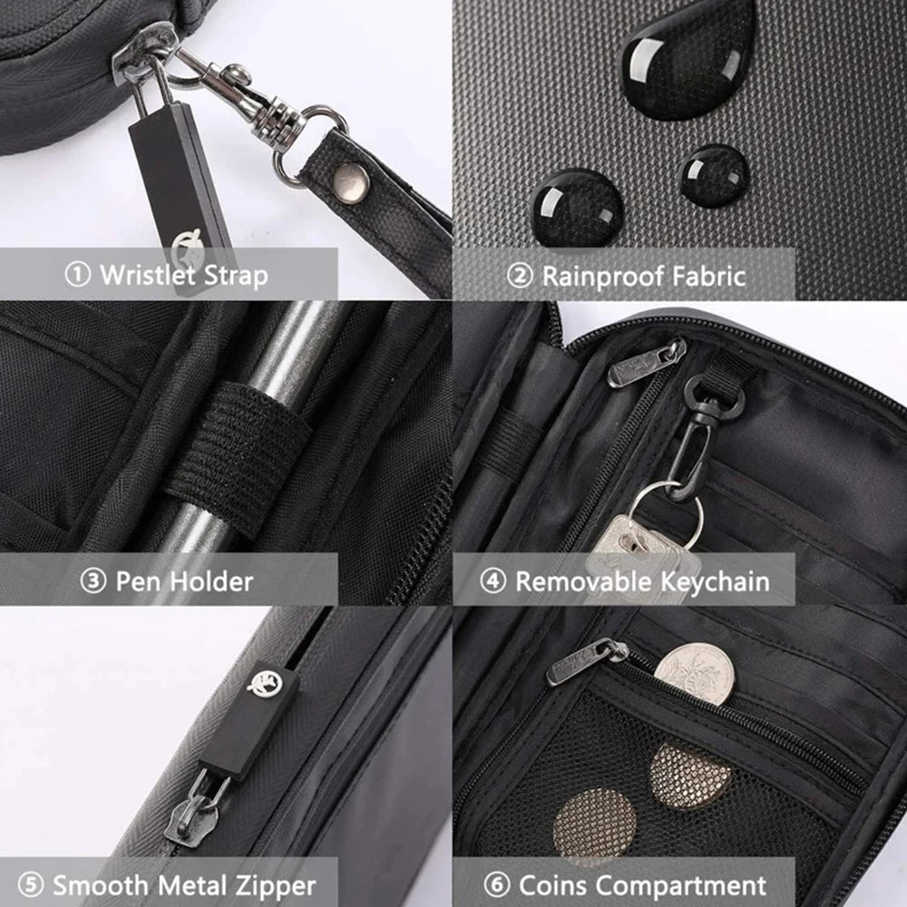 Travel Wallet Passport Credit Card Holder Organizer Bag Abroad Ticket bag Cash Holder Document Purse Pack Clutch Storage Bag