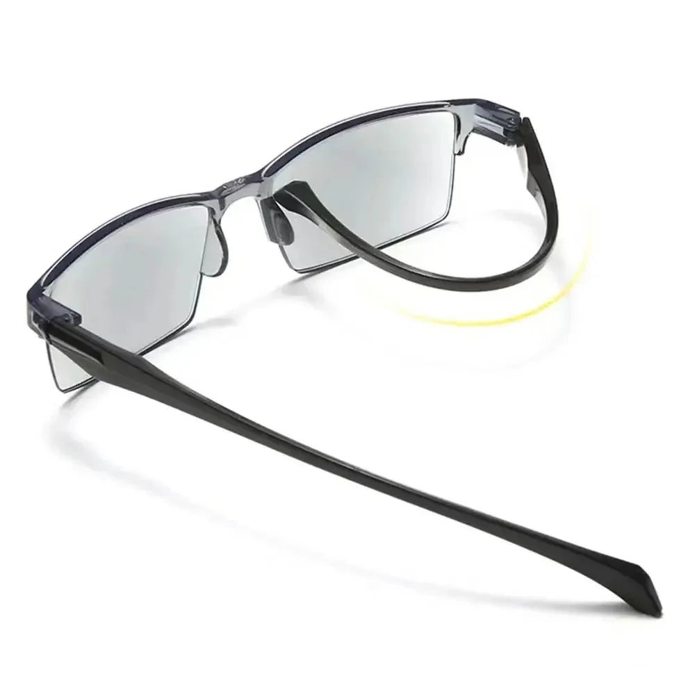 1PC Blue Light Glasses Rimless Smart Automatic Zoom Eyeglasses Men Women Optical Spectacle Reading Glasses Computer Goggles