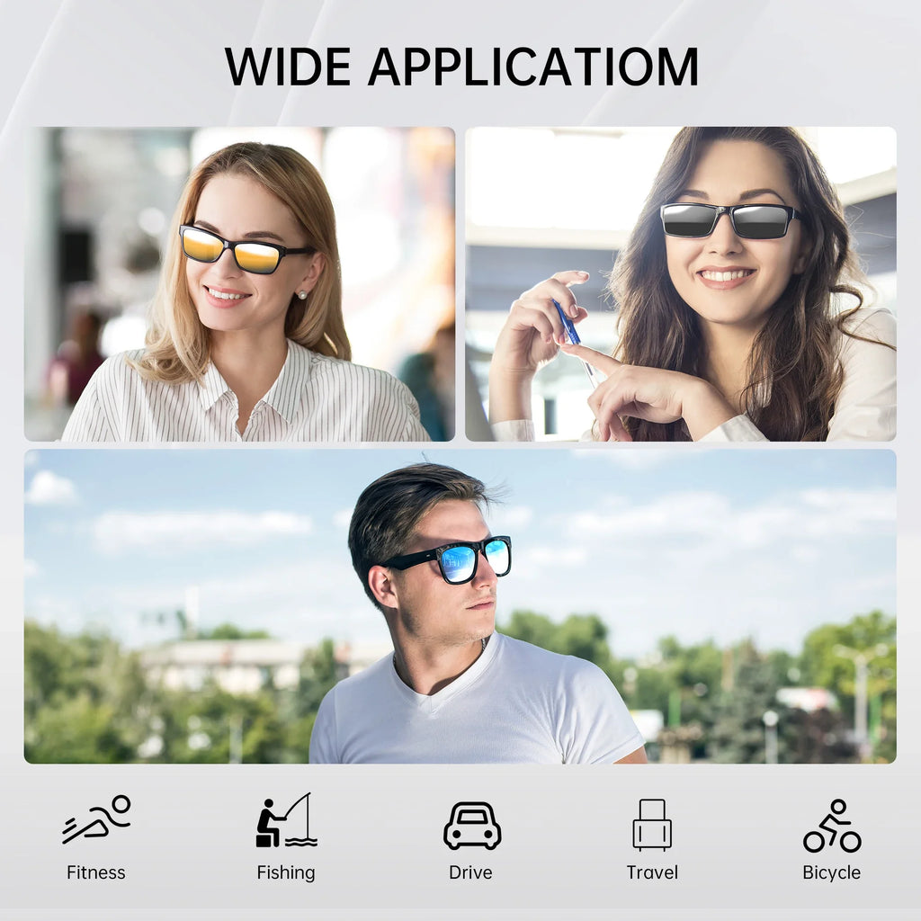 Brand New Hibloks For RayBan Meta Wayfarer Large Glasses Clip Colorful Polarized Sunglasses Lenses Anti-Glare Protection