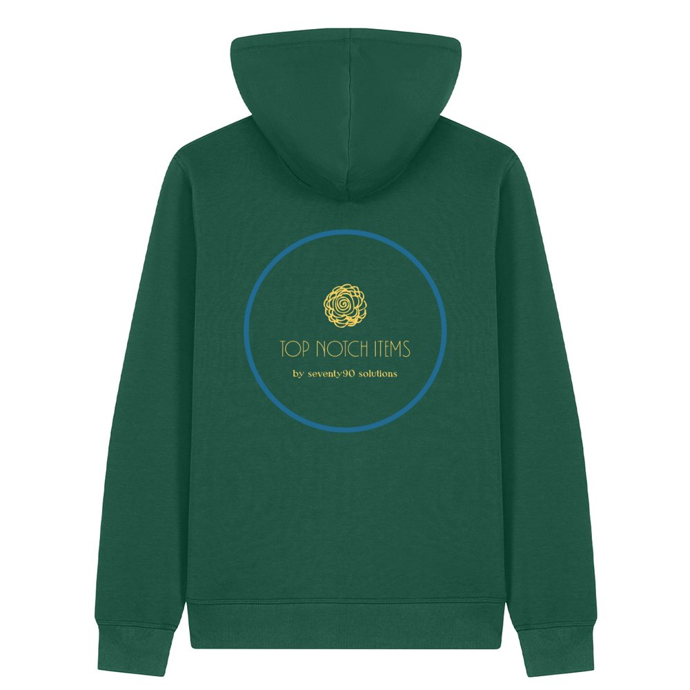Top Notch Lifestyle Logo Mixer Zip-Up Unisex Sweatshirt - Print on Demand