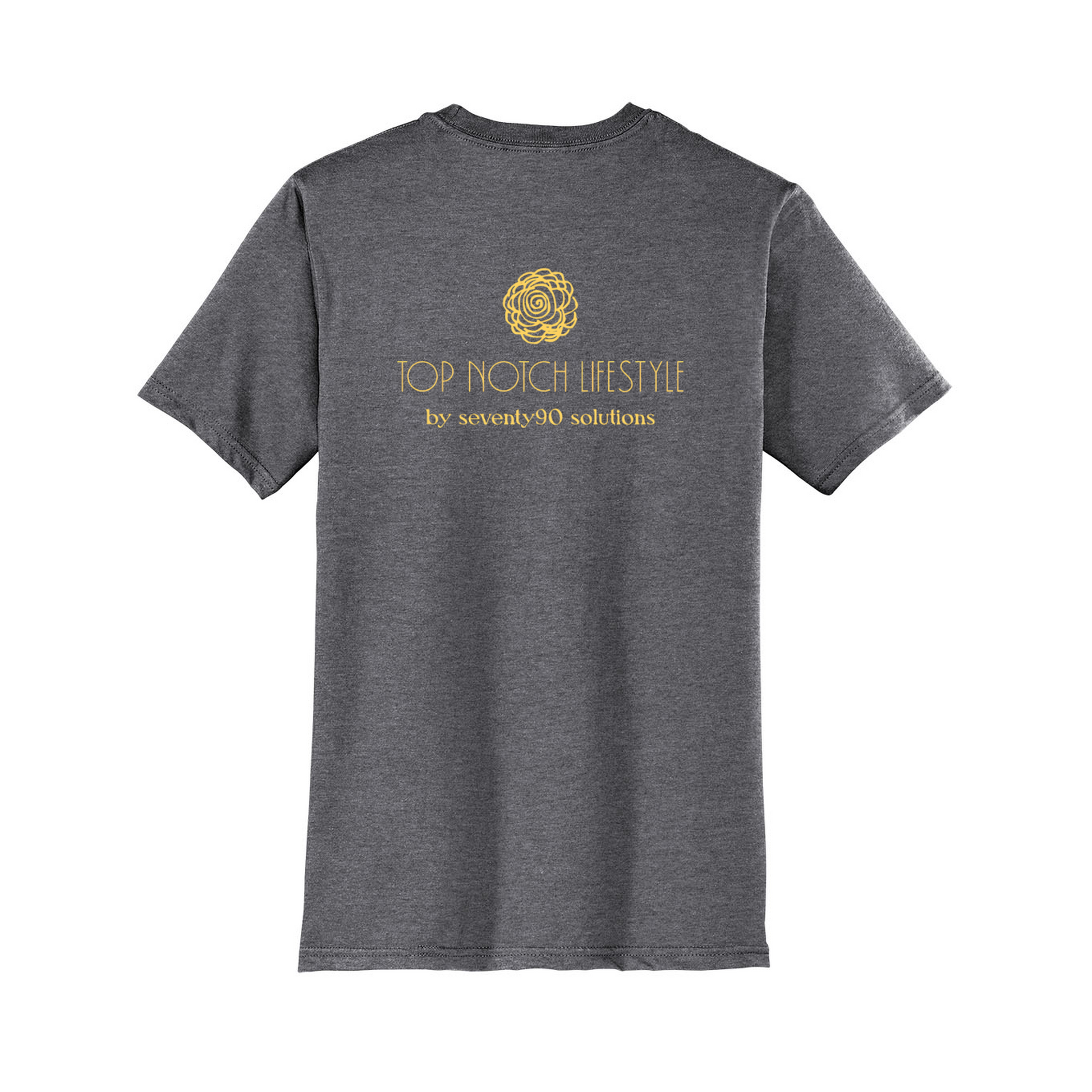 Top Notch Lifestyle Logo Cotton T-Shirt - Print on Demand